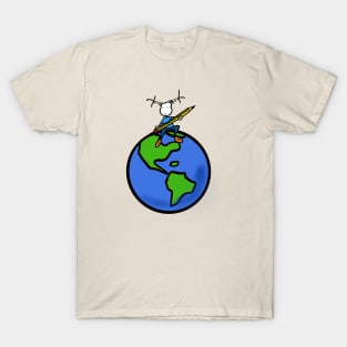 World drawing T-Shirt